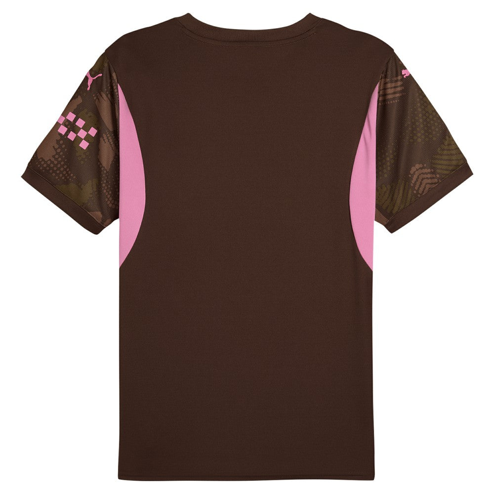 Puma - Manchester City 2024/25 Replica Short Sleeve Goalkeeper Jersey - Brown
