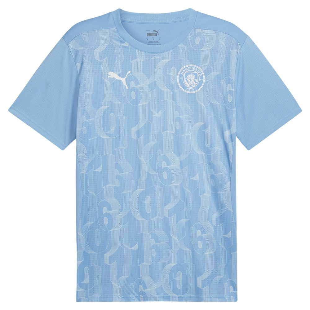 Puma - Manchester City 2024/25 Pre-Match Jersey - Light Blue