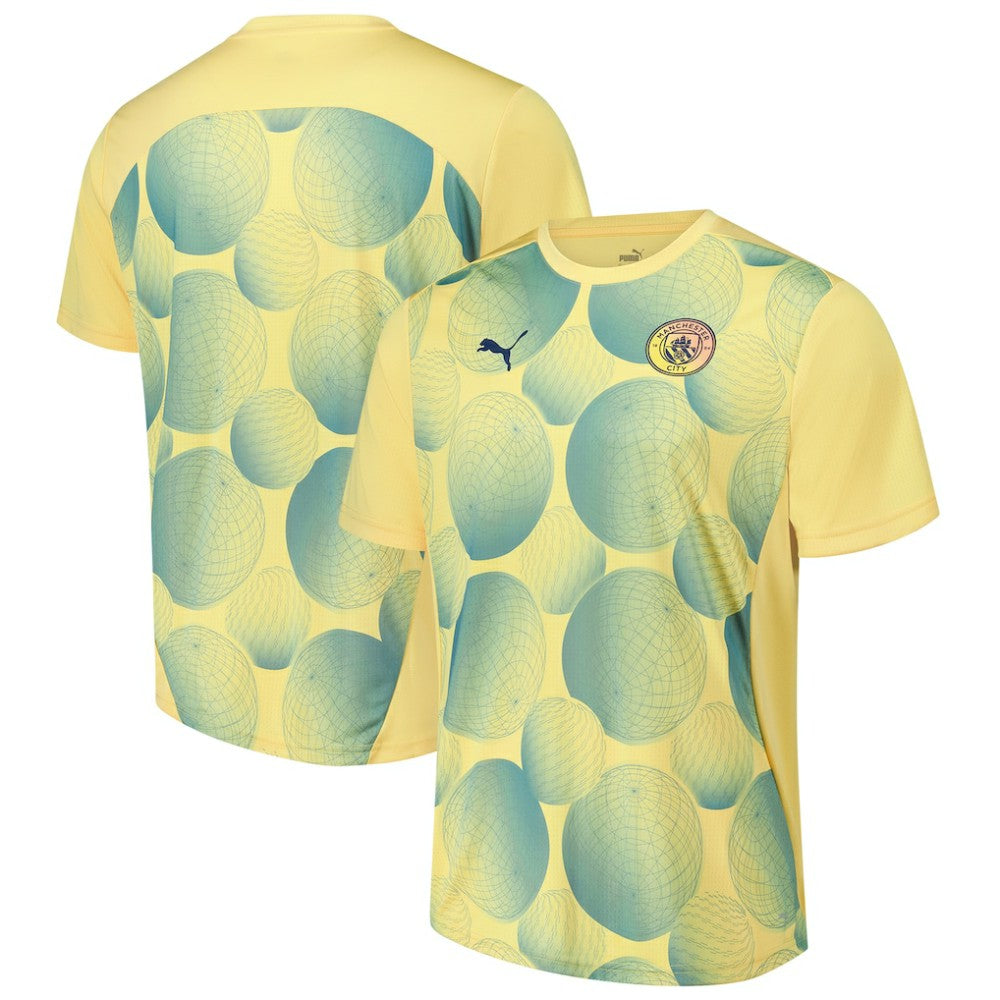 Puma - Manchester City 2024/25 Pre-Match Jersey - Gold