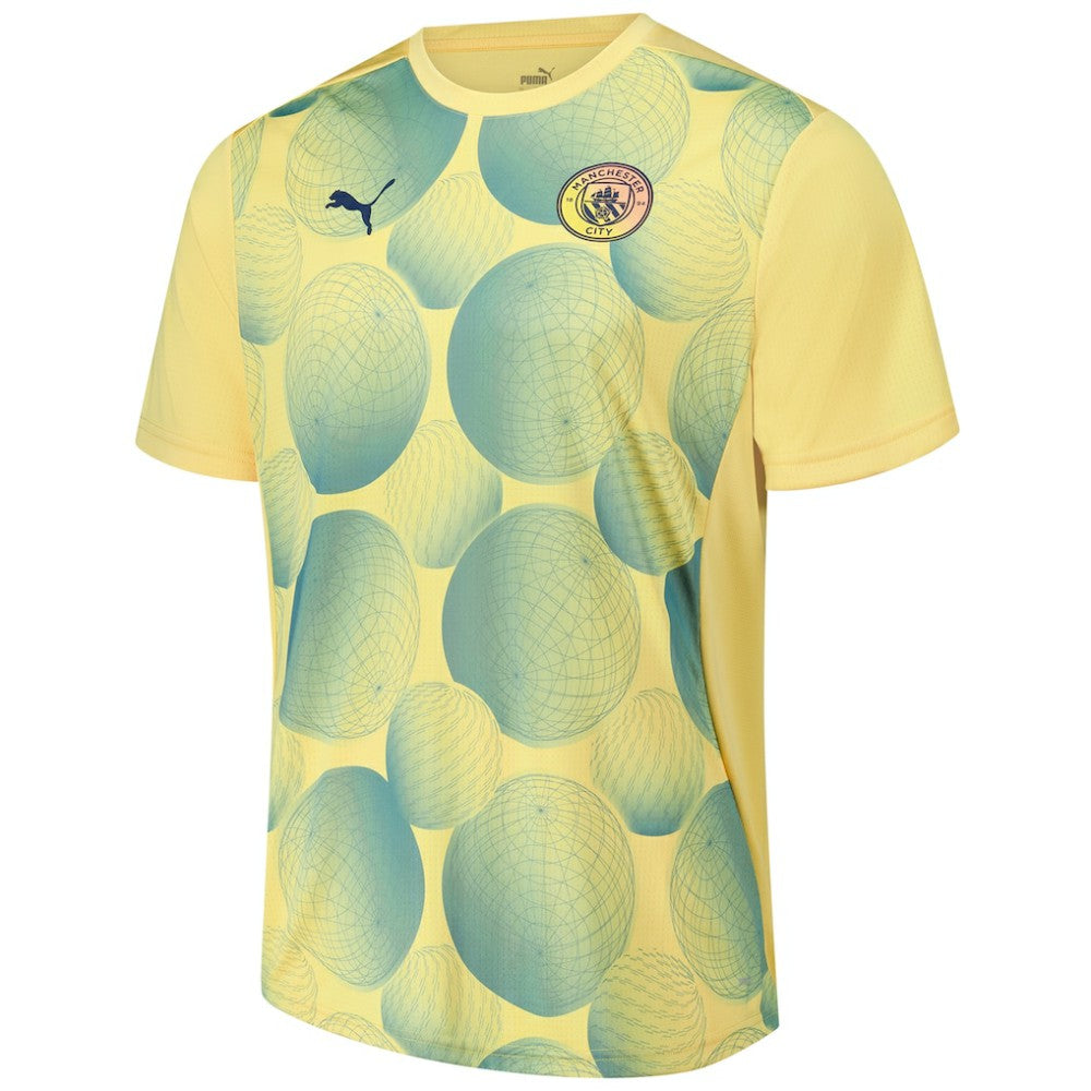 Puma - Manchester City 2024/25 Pre-Match Jersey - Gold