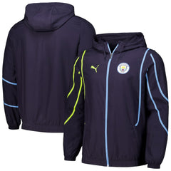 Puma - Manchester City 2024/25 Pre-Match Anthem dryCELL Full-Zip Hoodie Jacket - Navy
