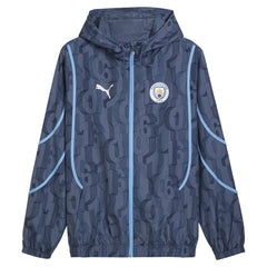 Puma - Manchester City 2024/25 Pre-Match Anthem dryCELL Full-Zip Hoodie Jacket - Blue