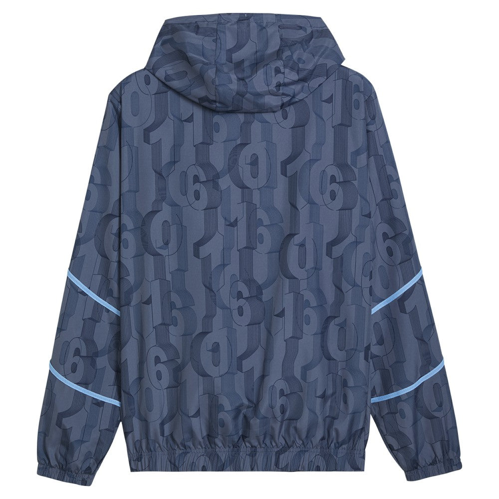 Puma - Manchester City 2024/25 Pre-Match Anthem dryCELL Full-Zip Hoodie Jacket - Blue
