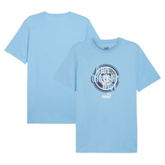 Puma - Manchester City ftblCulture T-Shirt - Light Blue