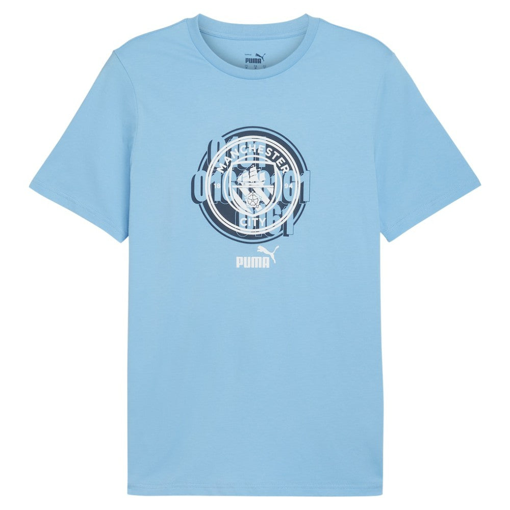 Puma - Manchester City ftblCulture T-Shirt - Light Blue