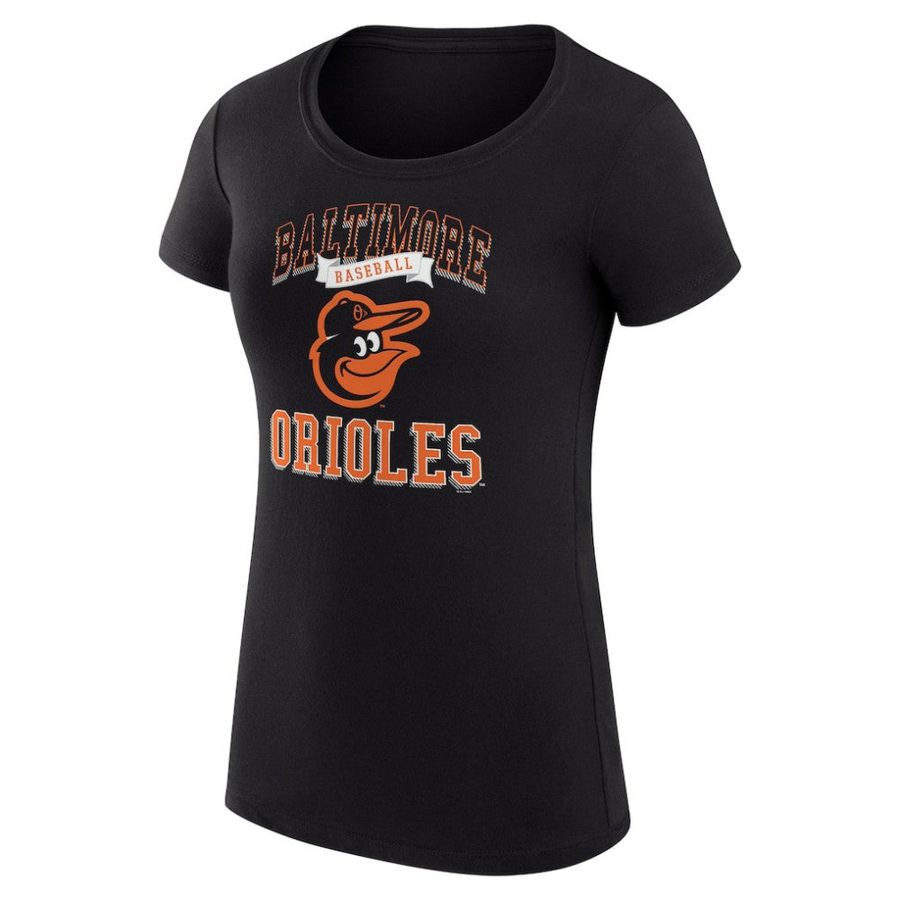 Baltimore Orioles G-III 4Her by Carl Banks Women's Super-Slim Fit Lightweight Team Logo Graphic T-Shirt Discount