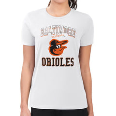 Baltimore Orioles G-III 4Her by Carl Banks Women's Super-Slim Fit Lightweight Team Logo Graphic T-Shirt Online