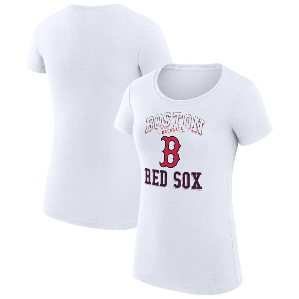 Boston Red Sox G-III 4Her by Carl Banks Women's Super-Slim Fit Lightweight Team Logo Graphic T-Shirt Sale