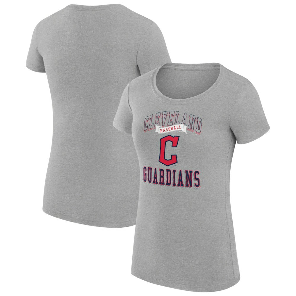 Cleveland Guardians G-III 4Her by Carl Banks Women's Super-Slim Fit Lightweight Team Logo Graphic T-Shirt Near Me