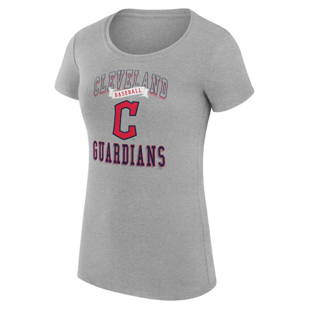 Cleveland Guardians G-III 4Her by Carl Banks Women's Super-Slim Fit Lightweight Team Logo Graphic T-Shirt Near Me
