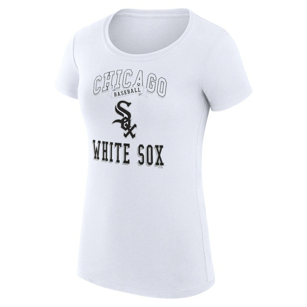 Chicago White Sox G-III 4Her by Carl Banks Women's Super-Slim Fit Lightweight Team Logo Graphic T-Shirt Discount