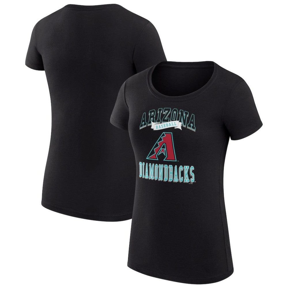 Arizona Diamondbacks G-III 4Her by Carl Banks Women's Super-Slim Fit Lightweight Team Logo Graphic T-Shirt Outlet