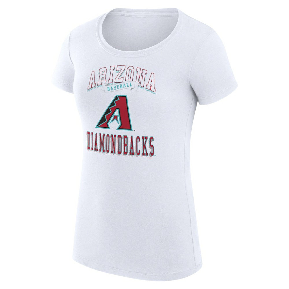 Arizona Diamondbacks G-III 4Her by Carl Banks Women's Super-Slim Fit Lightweight Team Logo Graphic T-Shirt Sale