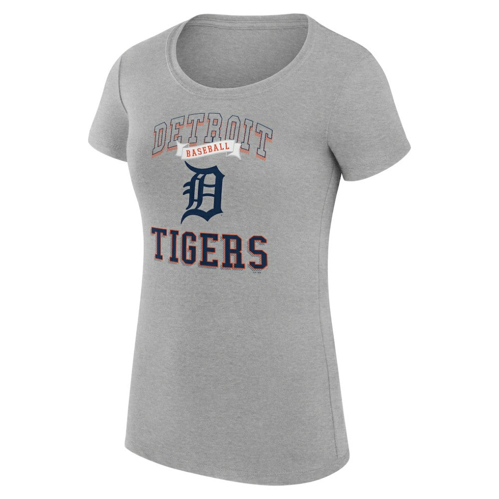 Detroit Tigers G-III 4Her by Carl Banks Women's Super-Slim Fit Lightweight Team Logo Graphic T-Shirt Sale