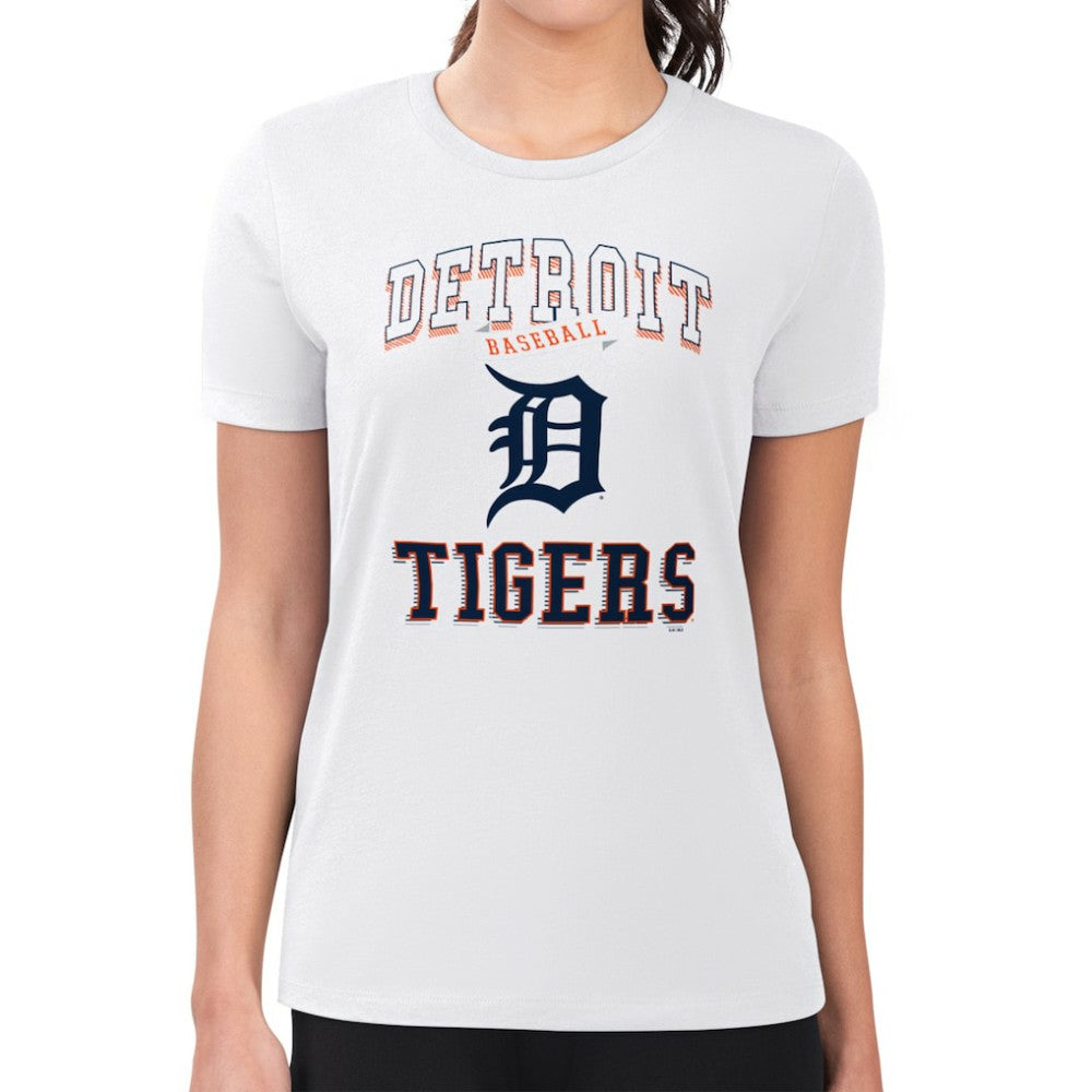 Detroit Tigers G-III 4Her by Carl Banks Women's Super-Slim Fit Lightweight Team Logo Graphic T-Shirt Online