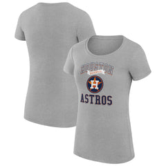 Houston Astros G-III 4Her by Carl Banks Women's Super-Slim Fit Lightweight Team Logo Graphic T-Shirt Online