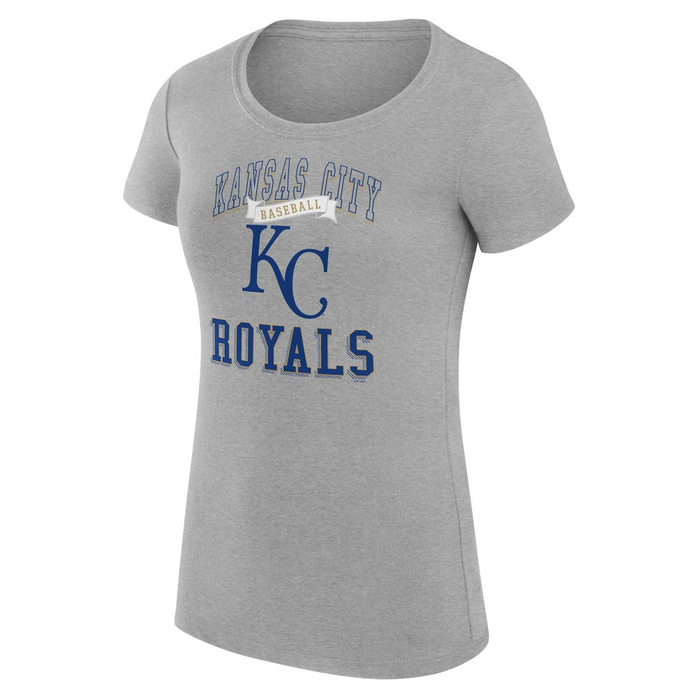 Kansas City Royals G-III 4Her by Carl Banks Women's Super-Slim Fit Lightweight Team Logo Graphic T-Shirt Online