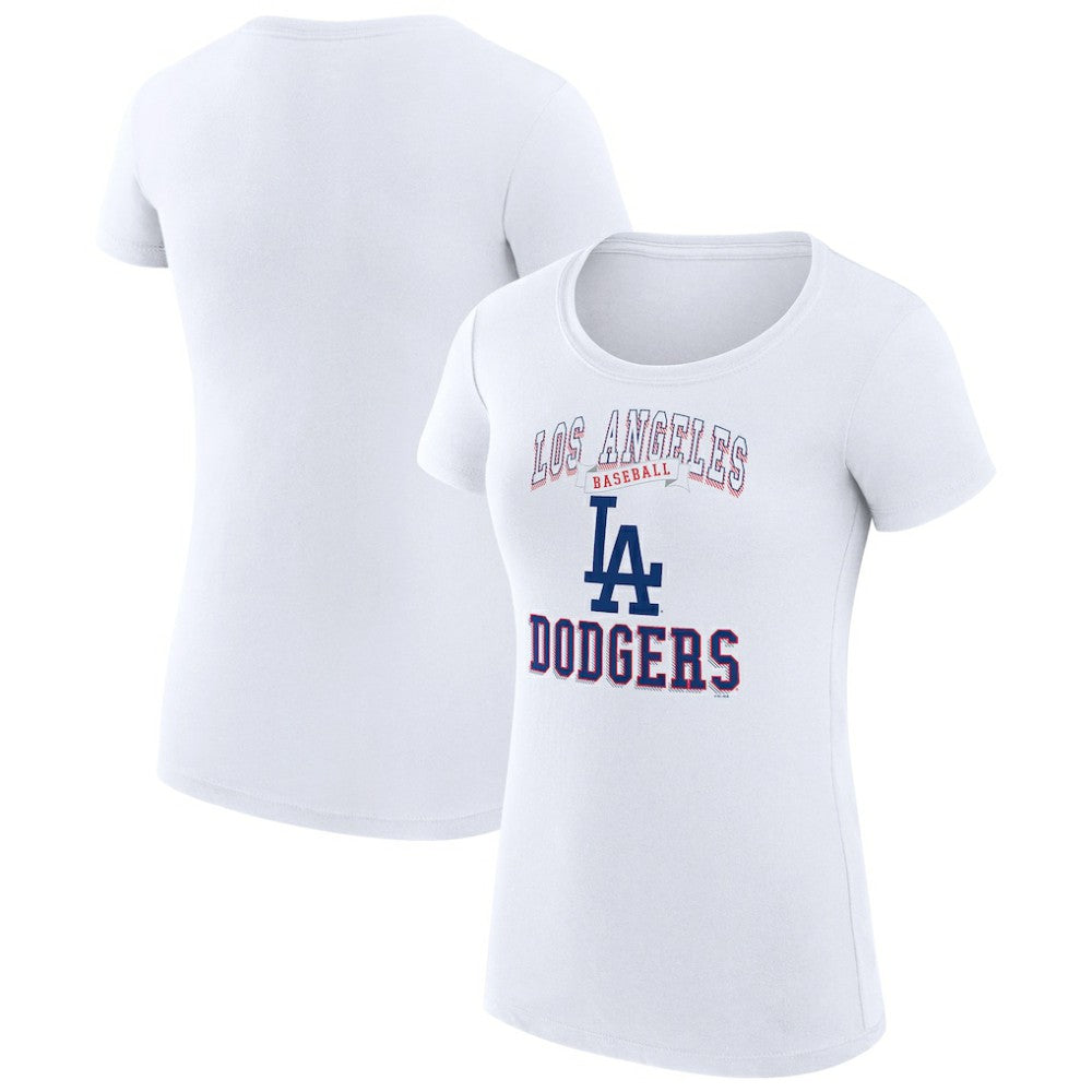 Los Angeles Dodgers G-III 4Her by Carl Banks Women's Super-Slim Fit Lightweight Team Logo Graphic T-Shirt Near Me