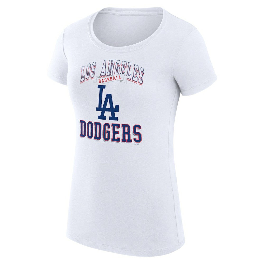 Los Angeles Dodgers G-III 4Her by Carl Banks Women's Super-Slim Fit Lightweight Team Logo Graphic T-Shirt Near Me