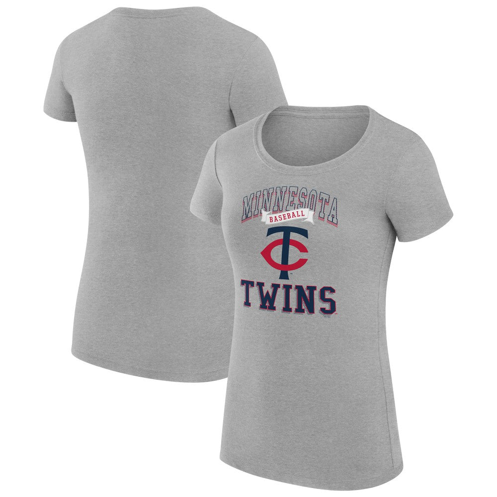 Minnesota Twins G-III 4Her by Carl Banks Women's Super-Slim Fit Lightweight Team Logo Graphic T-Shirt Online
