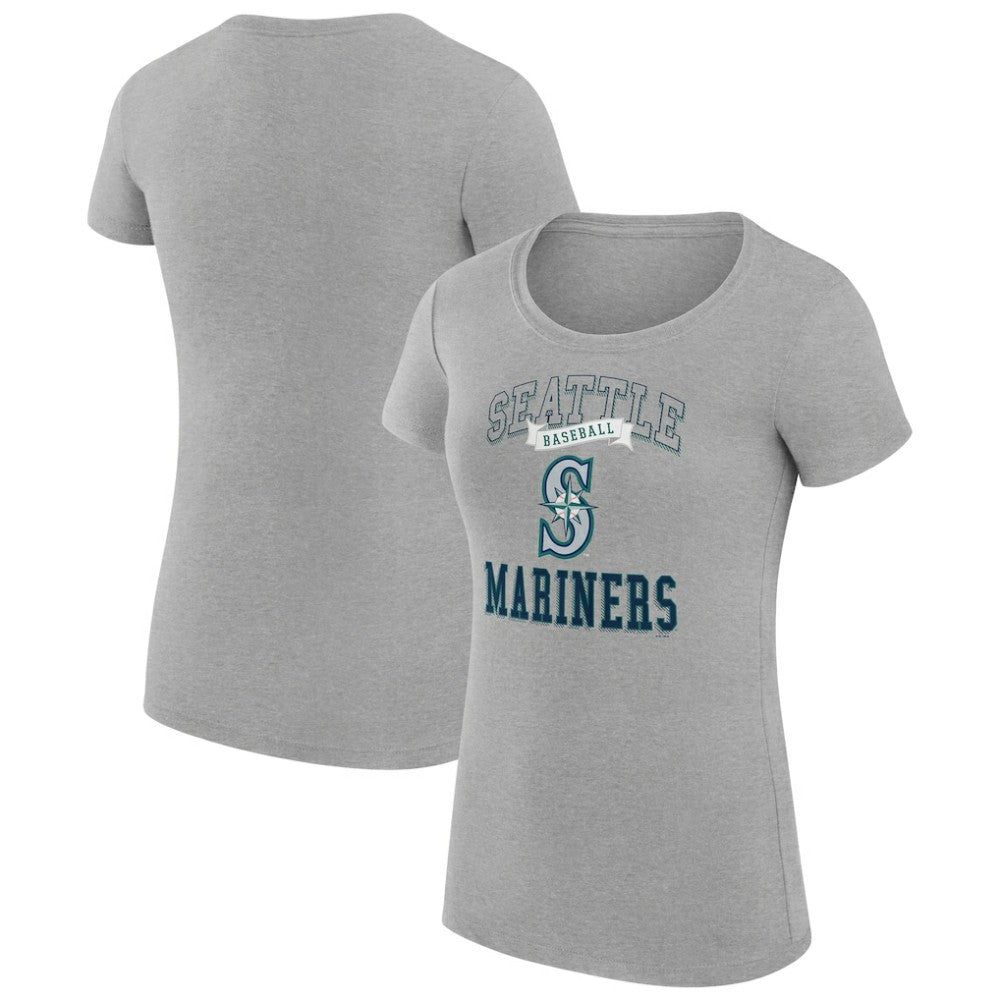 Seattle Mariners G-III 4Her by Carl Banks Women's Super-Slim Fit Lightweight Team Logo Graphic T-Shirt Online