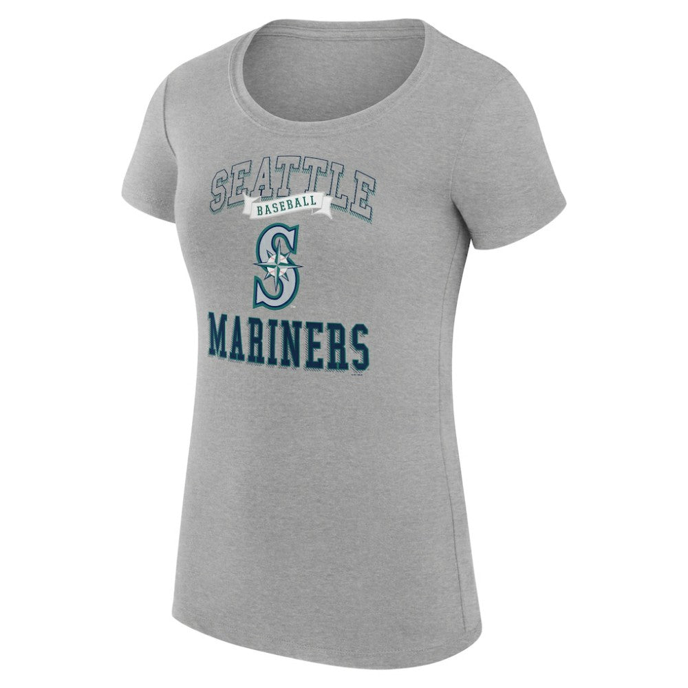 Seattle Mariners G-III 4Her by Carl Banks Women's Super-Slim Fit Lightweight Team Logo Graphic T-Shirt Online