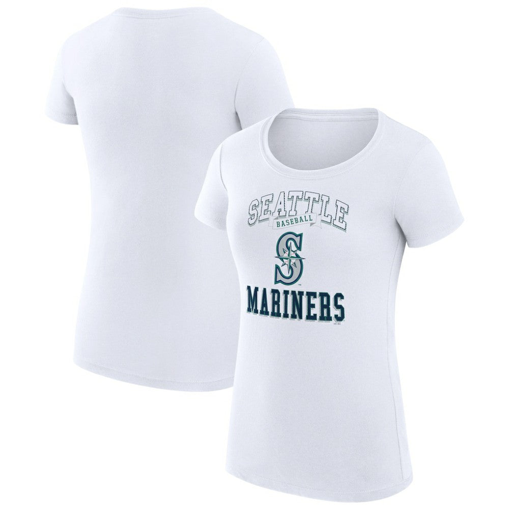 Seattle Mariners G-III 4Her by Carl Banks Women's Super-Slim Fit Lightweight Team Logo Graphic T-Shirt Near Me