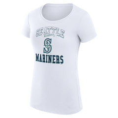 Seattle Mariners G-III 4Her by Carl Banks Women's Super-Slim Fit Lightweight Team Logo Graphic T-Shirt Near Me