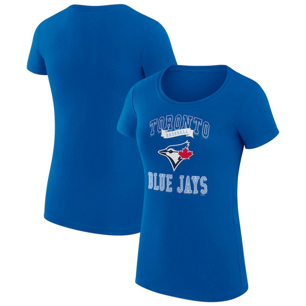 Toronto Blue Jays G-III 4Her by Carl Banks Women's Super-Slim Fit Lightweight Team Logo Graphic T-Shirt for sale