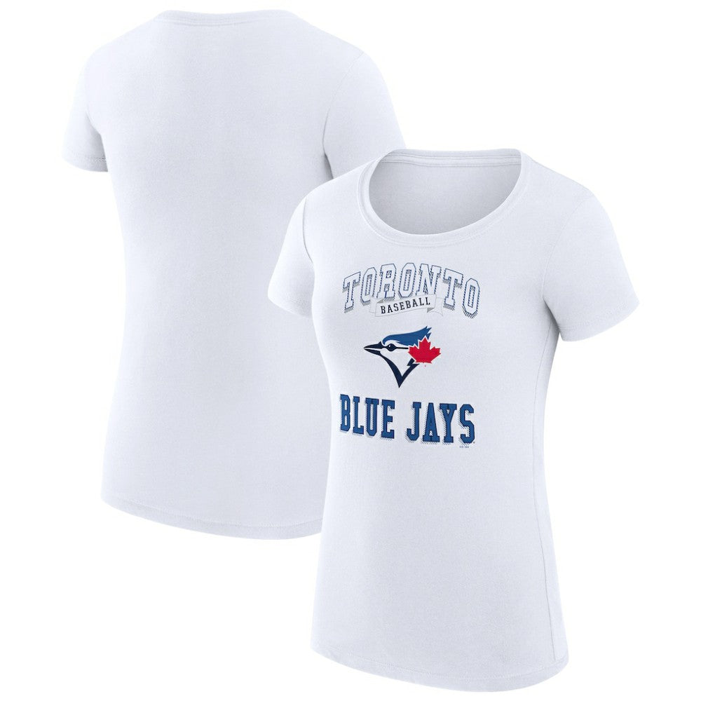 Toronto Blue Jays G-III 4Her by Carl Banks Women's Super-Slim Fit Lightweight Team Logo Graphic T-Shirt for sale