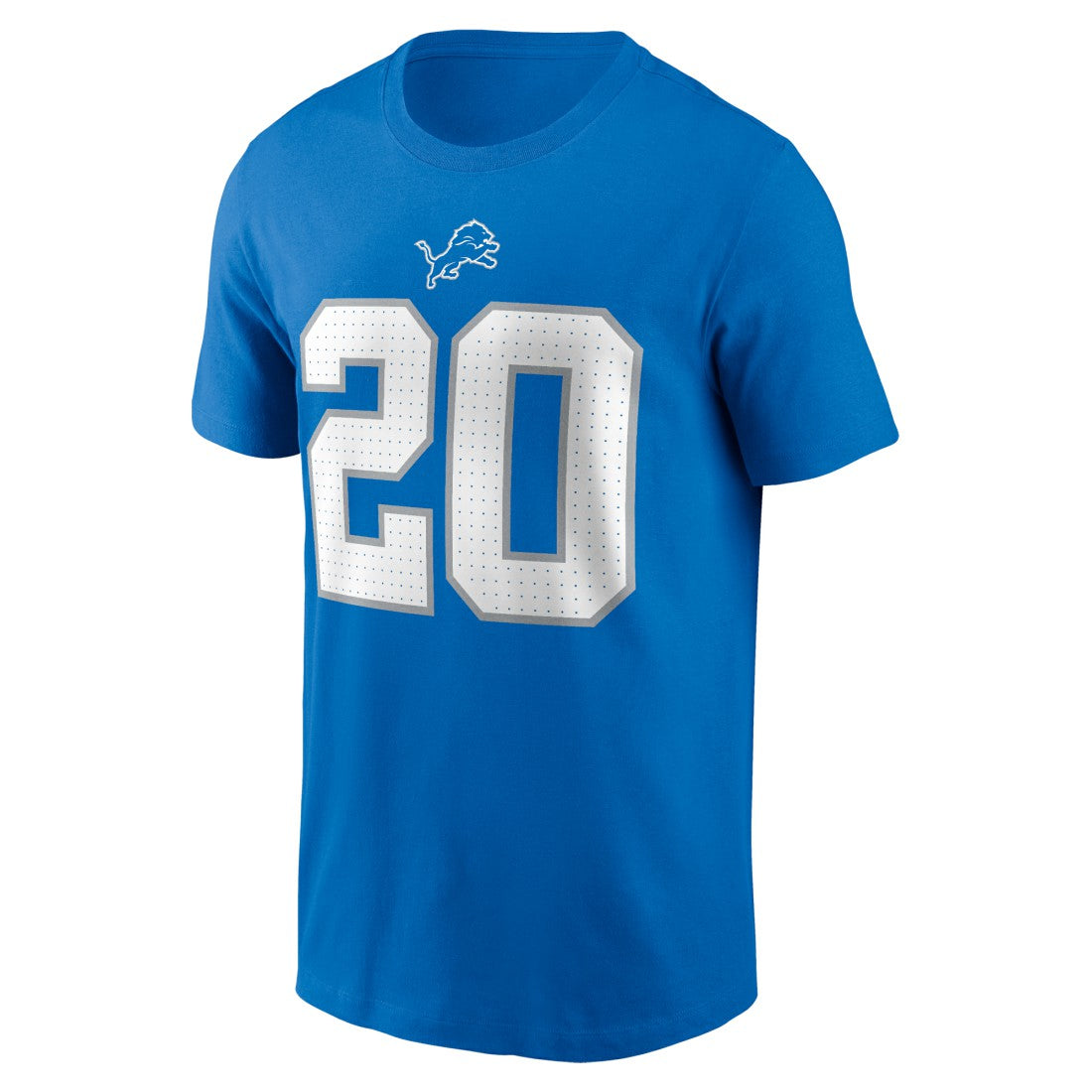Barry Sanders Detroit Lions Retired Player Name & Number T-Shirt - Blue - Nike