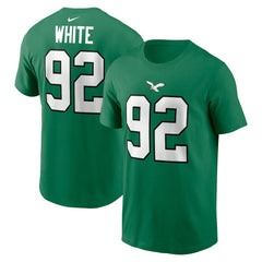 Reggie White Philadelphia Eagles Retired Player Name & Number T-Shirt - Kelly Green - Nike