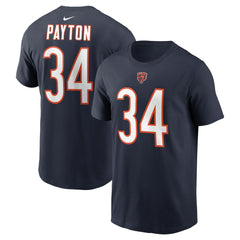 Walter Payton Chicago Bears Retired Player Name & Number T-Shirt - Navy - Nike