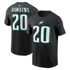 Brian Dawkins Philadelphia Eagles Retired Player Name & Number T-Shirt - Black - Nike