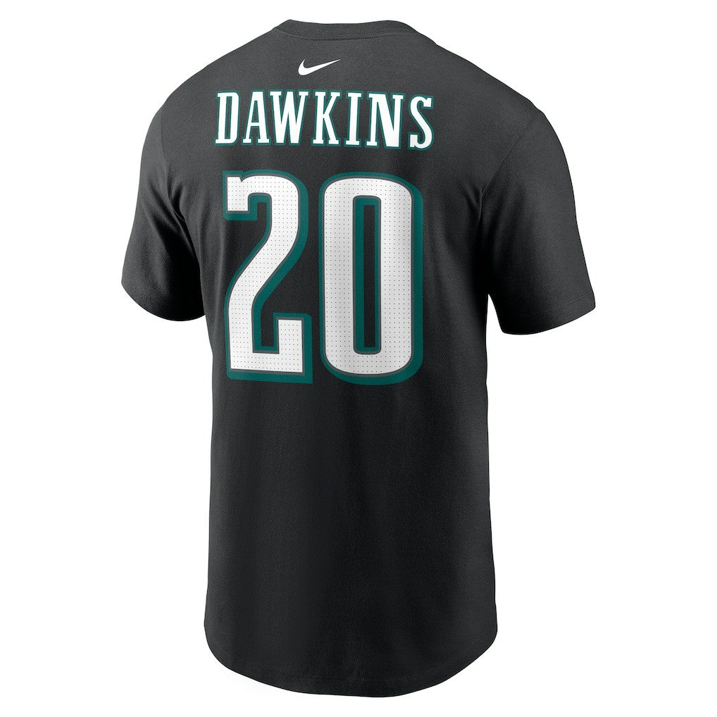 Brian Dawkins Philadelphia Eagles Retired Player Name & Number T-Shirt - Black - Nike