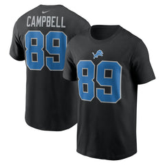 Dan Campbell Detroit Lions Retired Player Name & Number T-Shirt - Black - Nike