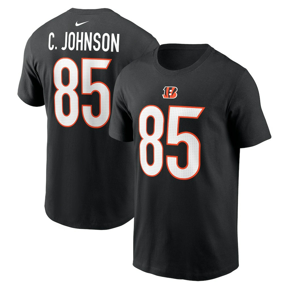 Chad Johnson Cincinnati Bengals Retired Player Name & Number T-Shirt - Black - Nike