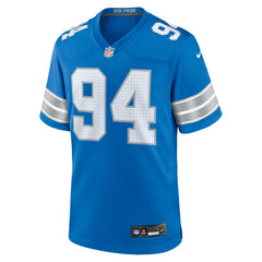 Mekhi Wingo Detroit Lions Team Game Jersey - Blue - Nike
