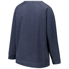 Dallas Cowboys Profile Women's Plus Size Acid Wash Raglan Sweatshirt - Navy - NFL