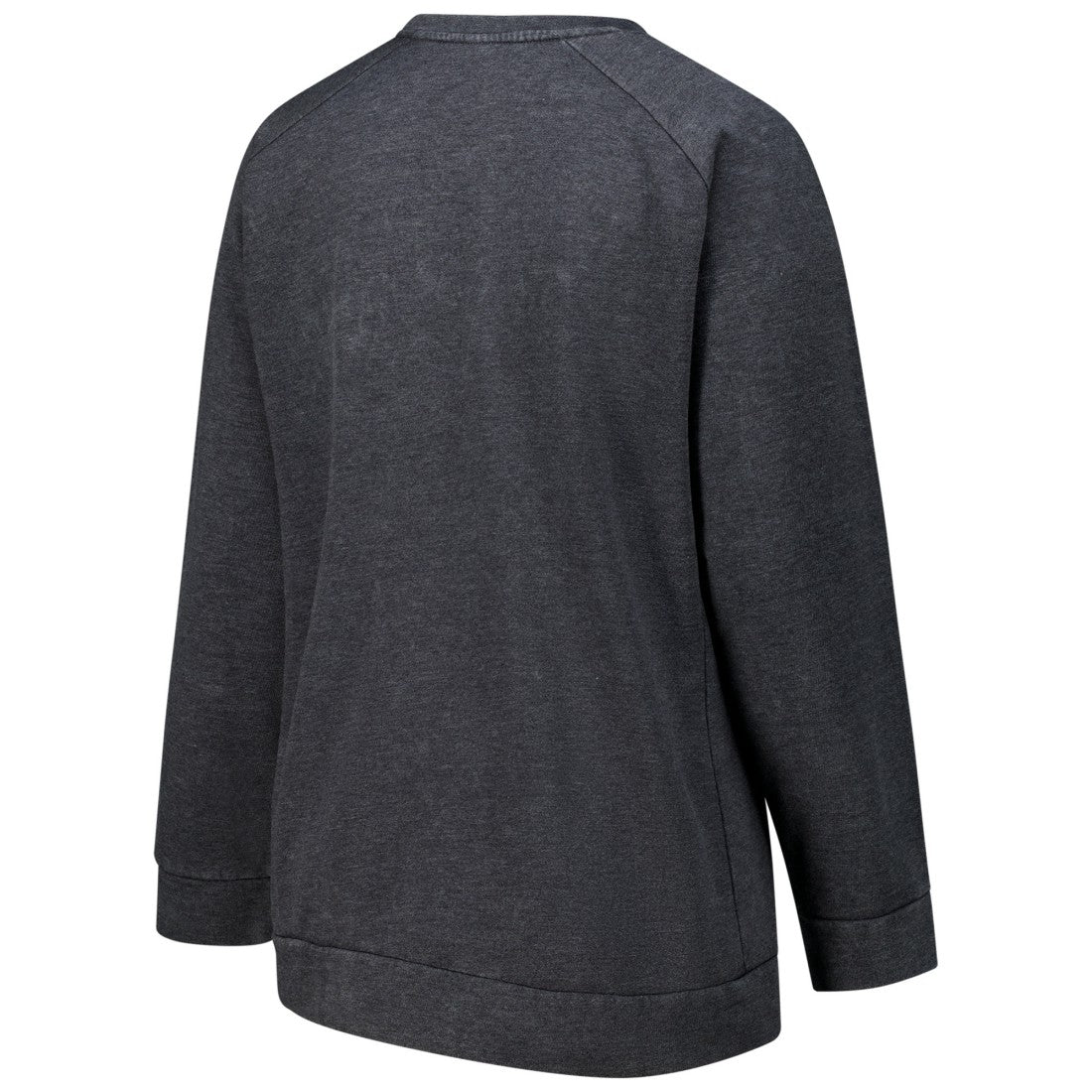 Detroit Lions Profile Women's Plus Size Acid Wash Raglan Sweatshirt - Charcoal - NFL