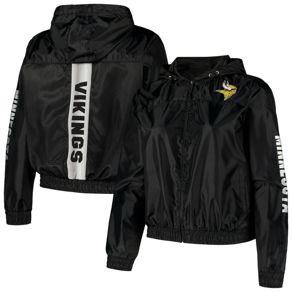 Minnesota Vikings Women's Full-Zip Jacket - Black - Fanatics