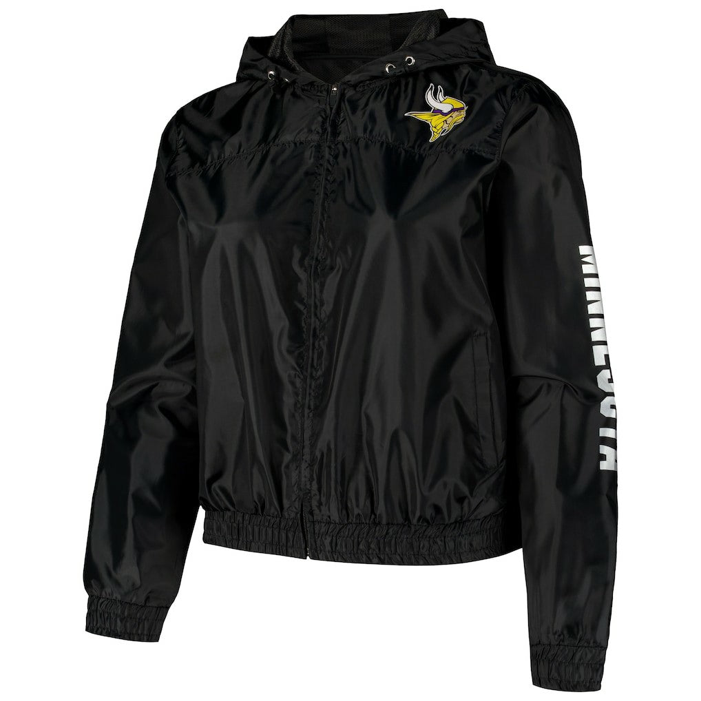 Minnesota Vikings Women's Full-Zip Jacket - Black - Fanatics