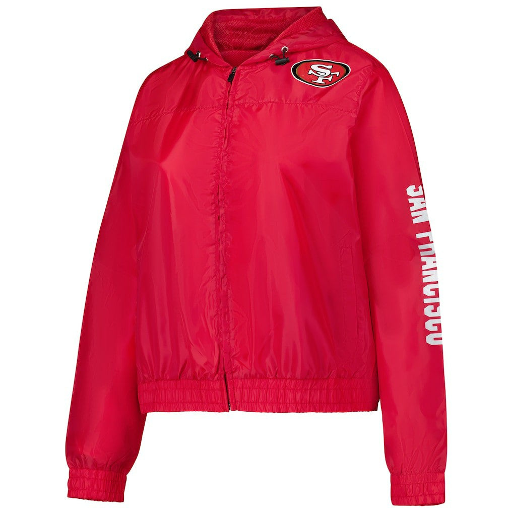 San Francisco 49ers Women's Full-Zip Jacket - Scarlet - Fanatics