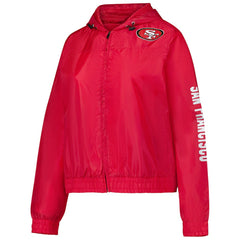 San Francisco 49ers Women's Full-Zip Jacket - Scarlet - Fanatics