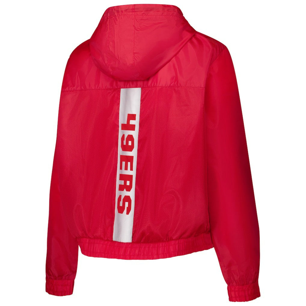 San Francisco 49ers Women's Full-Zip Jacket - Scarlet - Fanatics