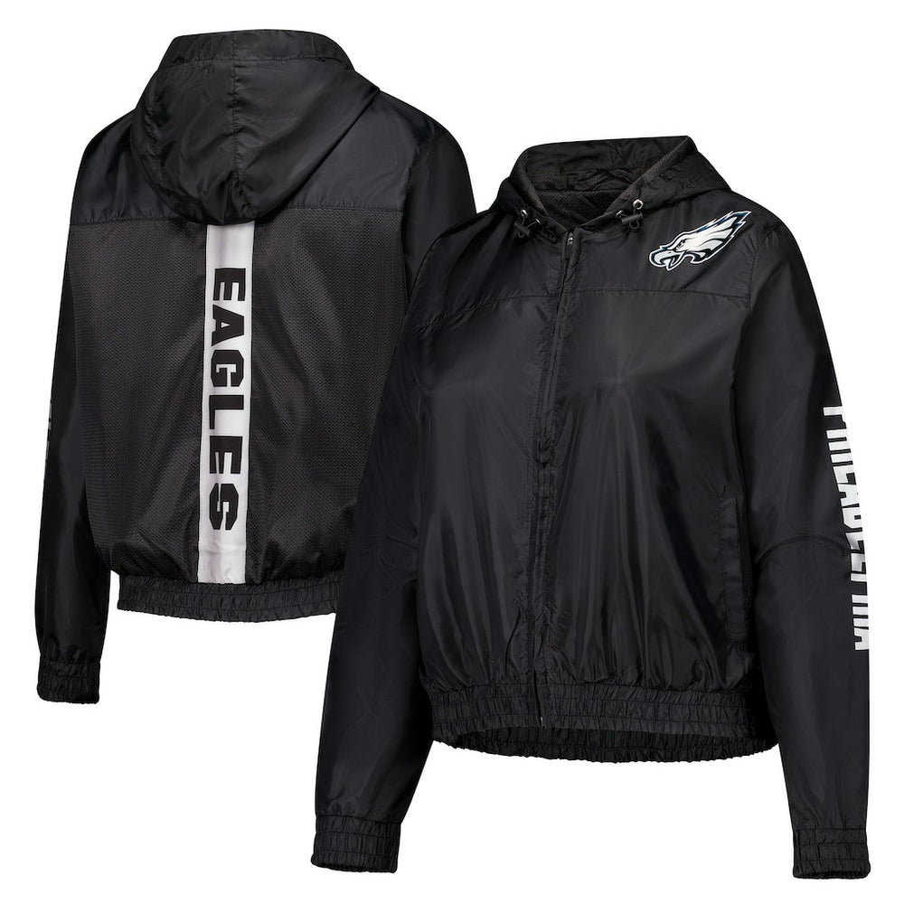 Philadelphia Eagles Women's Full-Zip Jacket - Black - Fanatics