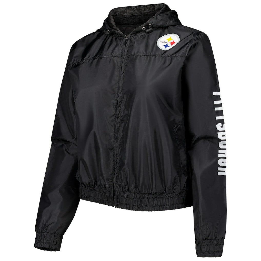 Pittsburgh Steelers Women's Full-Zip Jacket - Black - Fanatics