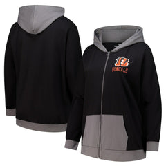 Cincinnati Bengals Women's Hit It Full-Zip Hoodie - Black - Fanatics