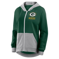 Green Bay Packers Women's Hit It Full-Zip Hoodie - Green - Fanatics