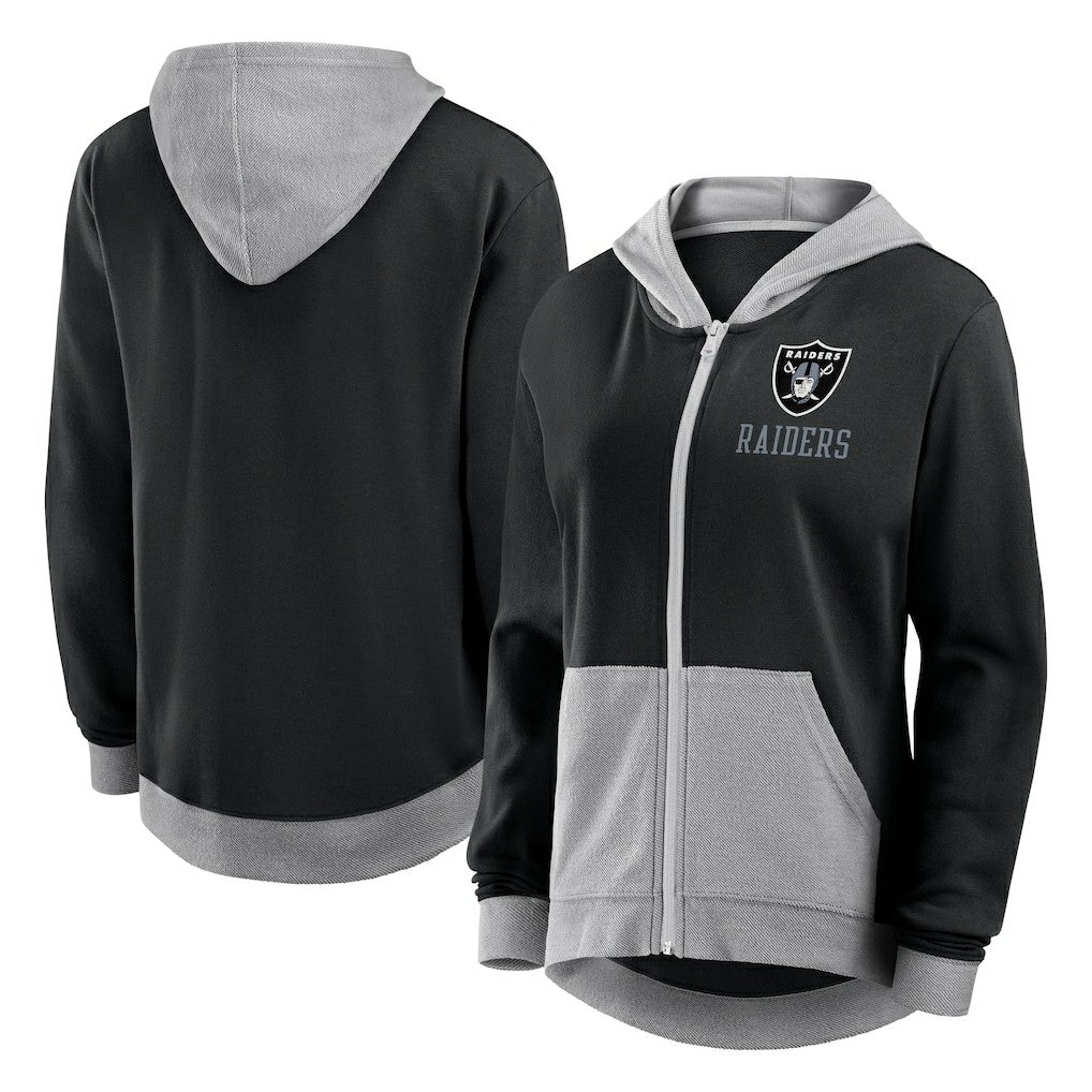 Las Vegas Raiders Women's Hit It Full-Zip Hoodie - Black - Fanatics